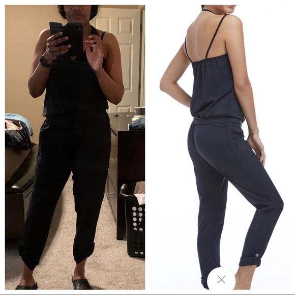 fabletics black jumpsuit